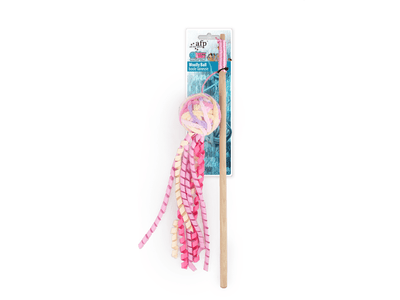Afb Knotty Habit - Woolly Ball - Pink