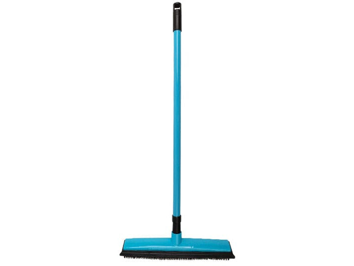 Pawise Rubber Broom  W/Adjustable  Handle