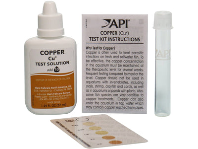 API Copper Cu+ Freshwater & Saltwater Aquarium Test Kit, 90 count