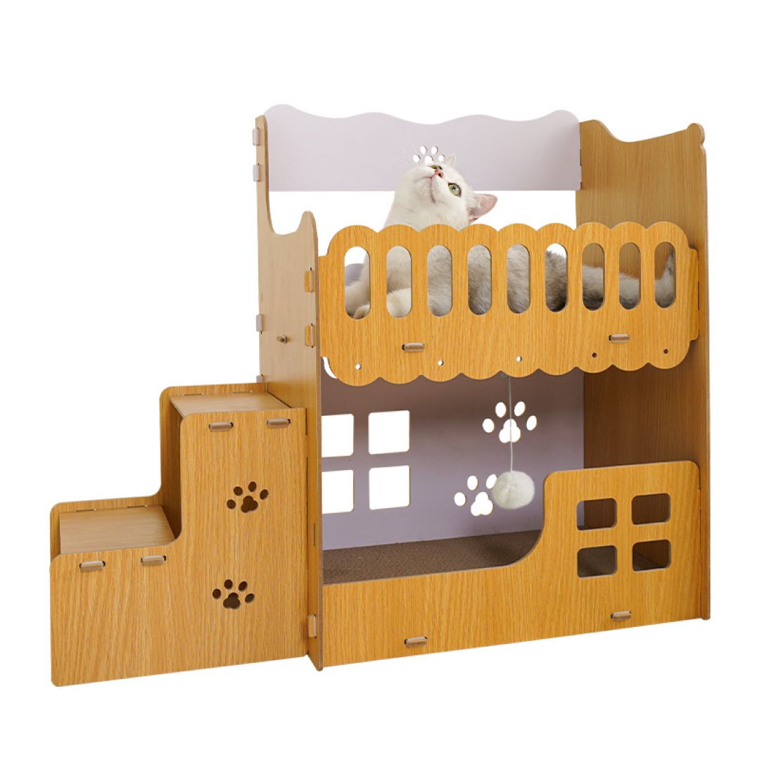 Claw-Sharpener Bed Cardboard Cat Scrashouse 72*30*60cm