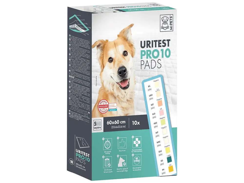 URITEST PRO 10 Pads 10 tests 60 x 60 - 10 uritest pads
