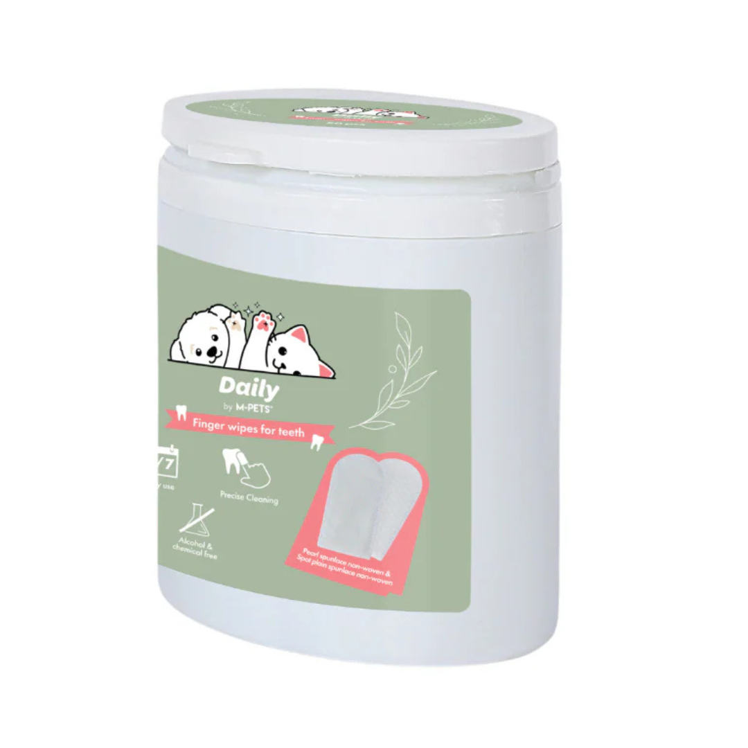 DAILY  Double-sided Finger wipes for teeth - 50 pcs