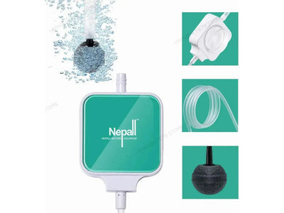 Nepall Mini Ultra Silent Aquarium Oxygen Air Pump