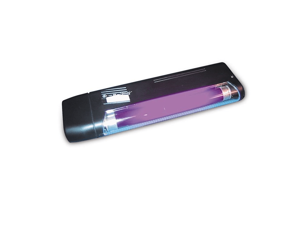 Economy UV Lamp With Flashlight - Battery Powered