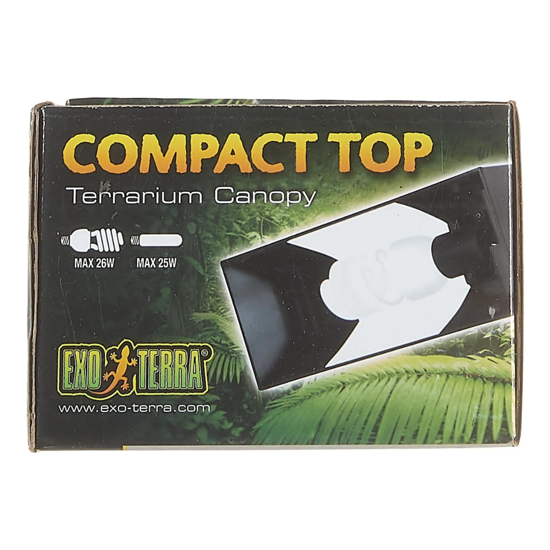 Exo Terra Compact Terrarium Top, Single Light Socket 30 cm
