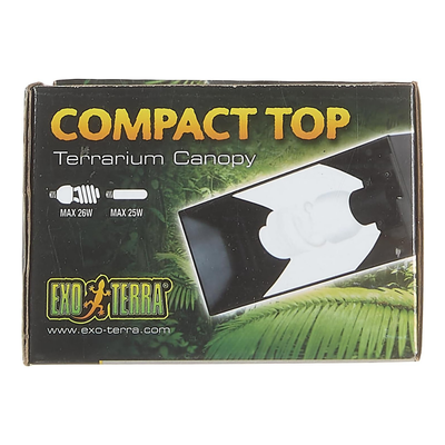 Exo Terra Compact Terrarium Top, Single Light Socket 30 cm