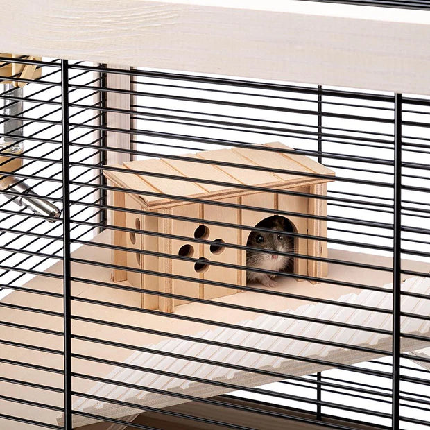 HAMSTERVILLE BLACK CAGE