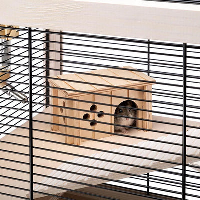 HAMSTERVILLE BLACK CAGE