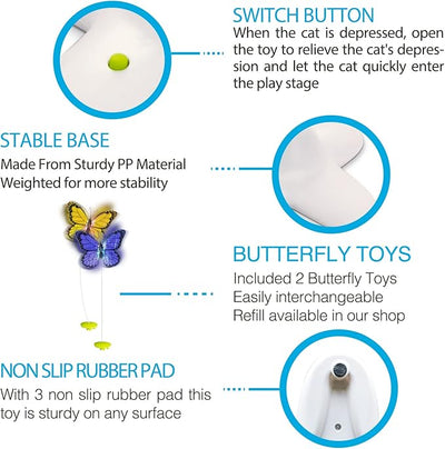 AFP Interactives - Flutter Bug Cat Toy