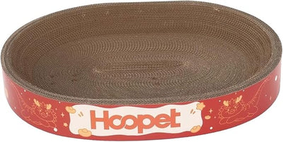 HOOPET Elliptical Cat Scratch Board Upgraded Big Mac - Dragon and Tiger Leap 65*50*9cm