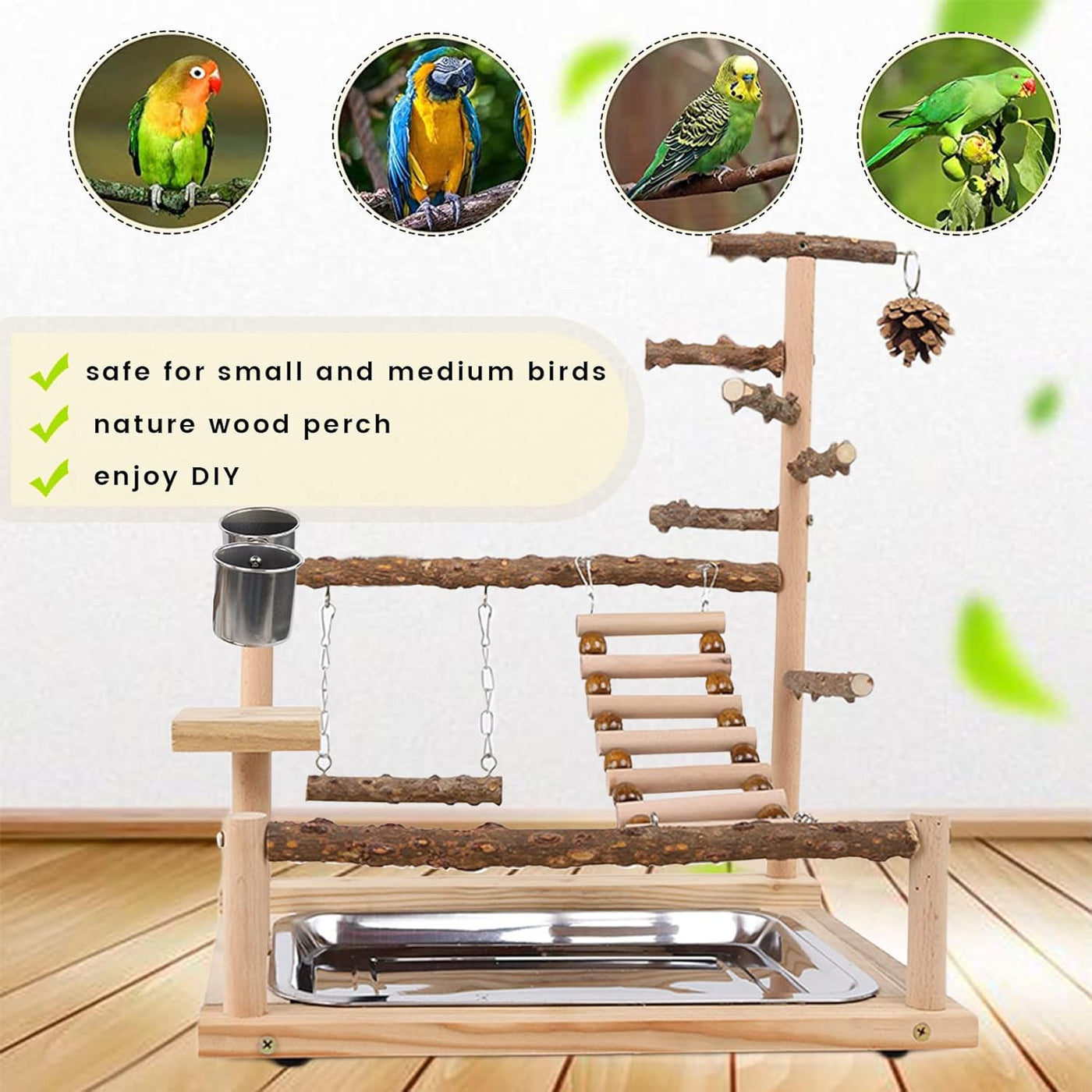 Bird Toy For Standing 37×26×45cm