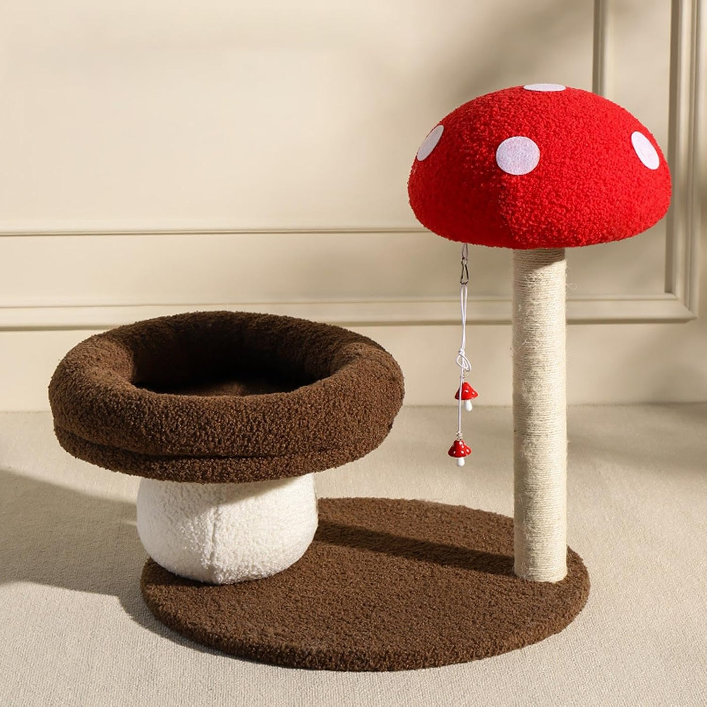 Modern Mushroom Cat Perch & tree 48*48*58cm