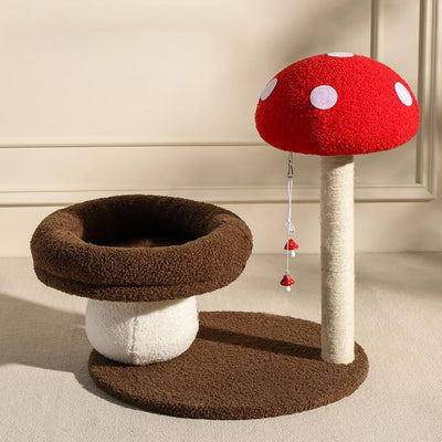 Modern Mushroom Cat Perch & tree 48*48*58cm