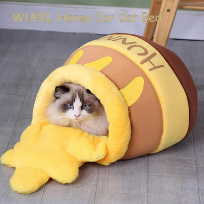 Honey jar cat nest yellow 42*32*25cm