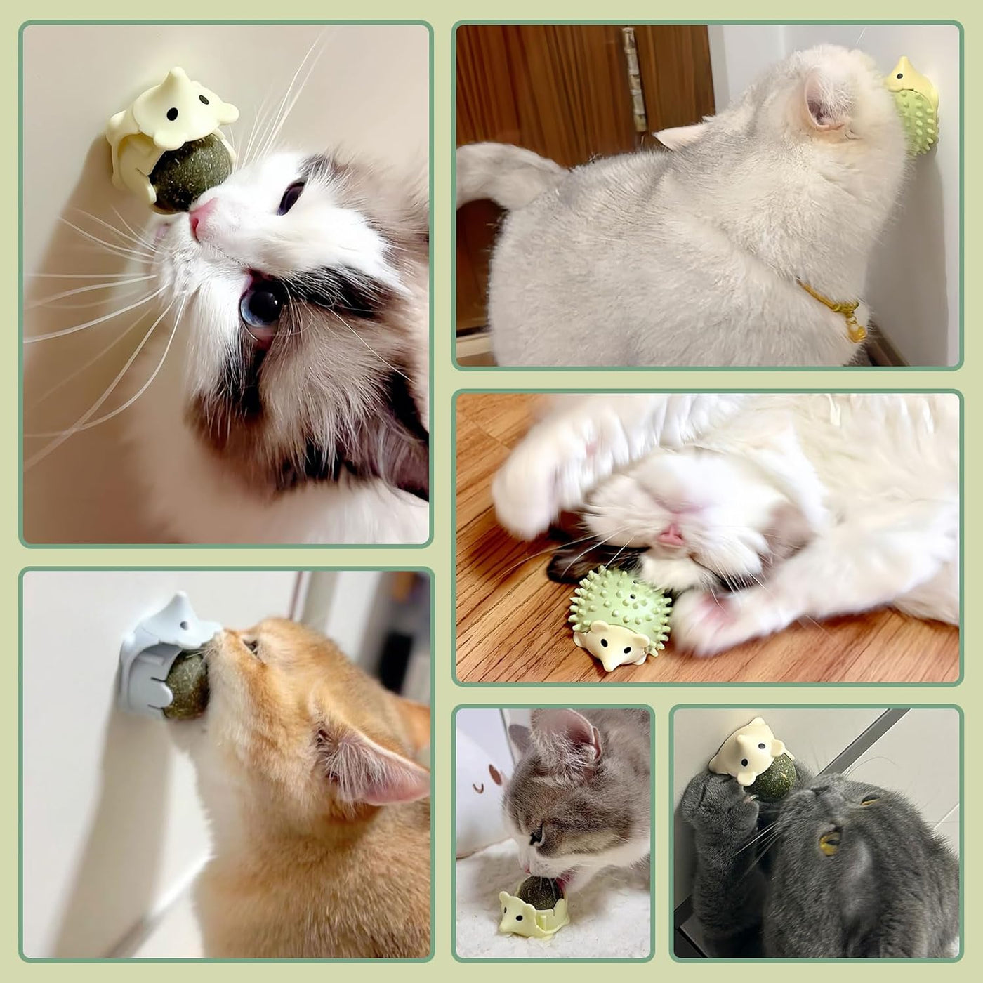 Cat Mint Ball Color random 6.5cm