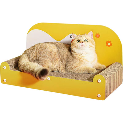 Sunny Duck Scratch Cat sofa yellow 58*25*30cm