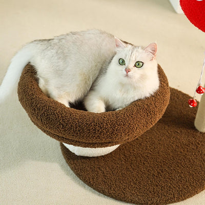 Modern Mushroom Cat Perch & tree 48*48*58cm