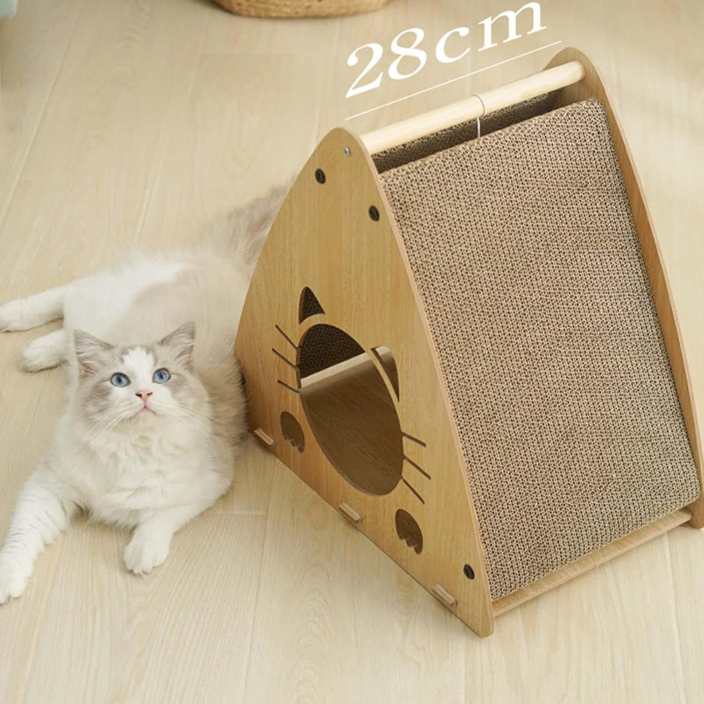 Play & Rest Cat House scratchers 45.7*28*45cm