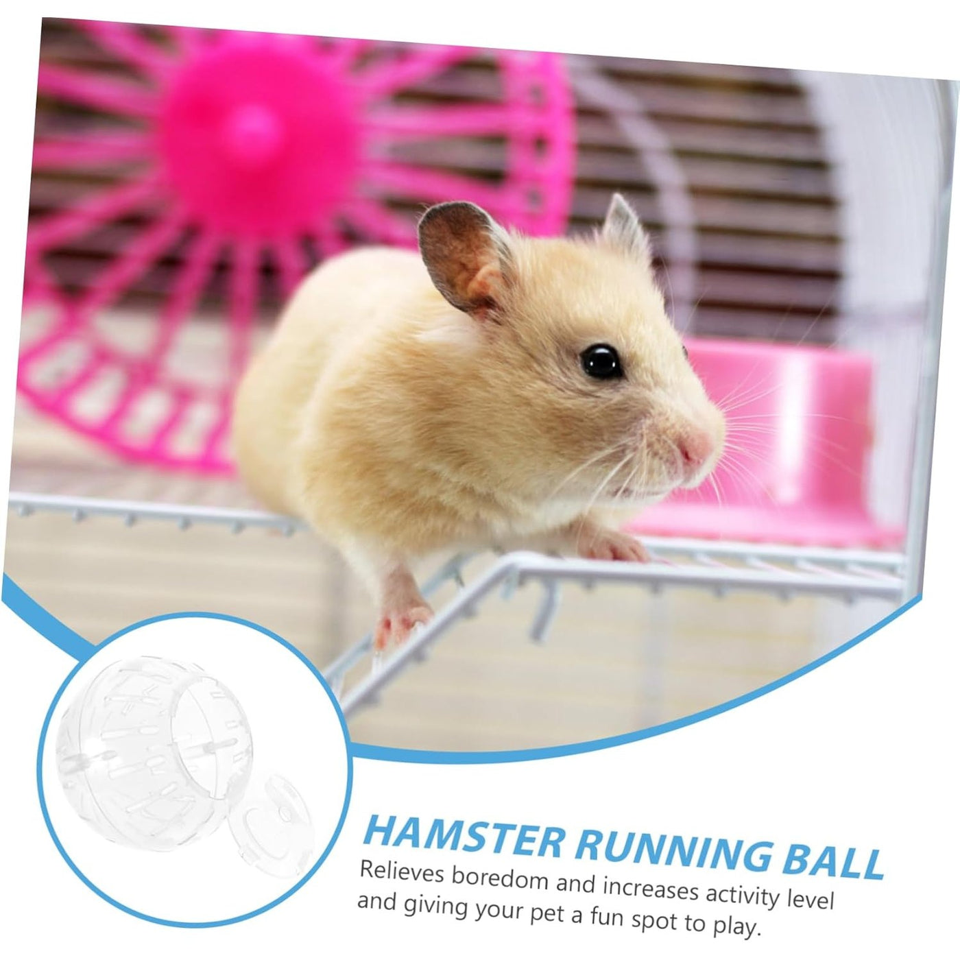 Mini trotting ball yellow 10 cm