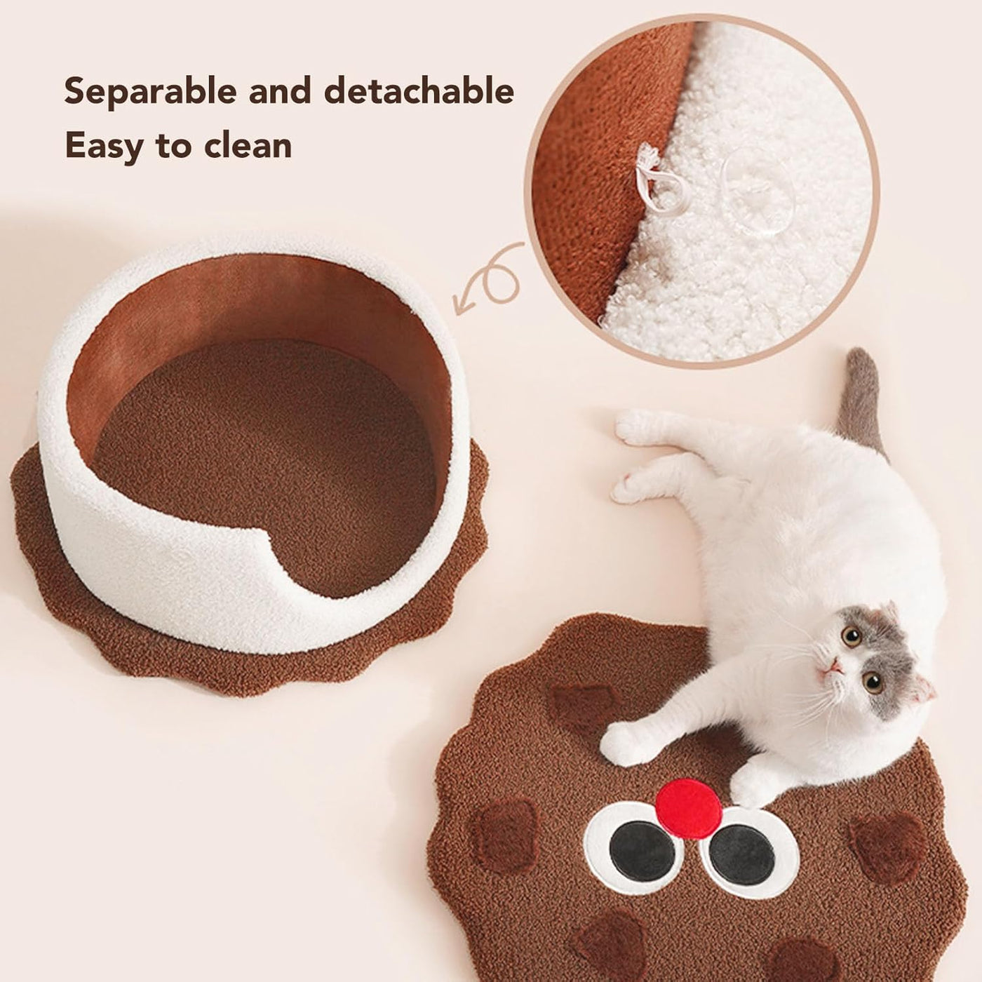 Ice Cream coffee Sandwich Cat scratcher and bed 20*50cm