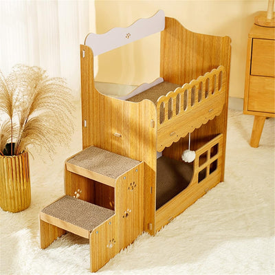 Claw-Sharpener Bed Cardboard Cat Scrashouse 72*30*60cm