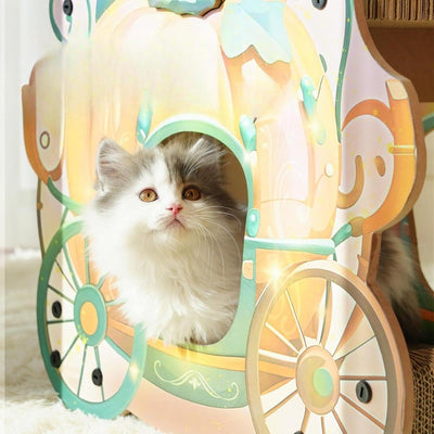 Pumpkin cart double layered nest 49*28*42cm
