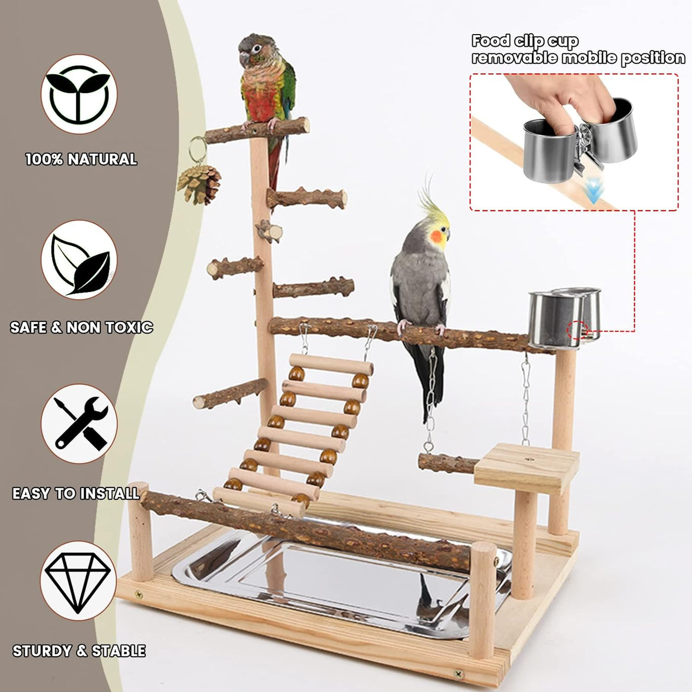 Bird Toy For Standing 37×26×45cm