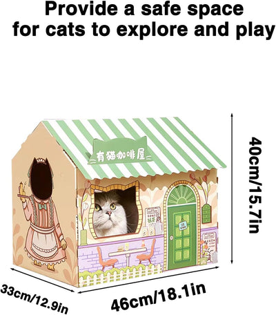 Cat Tax Suction, Cat Shops, Street Cat Grabbing Boards, Coffee Shops