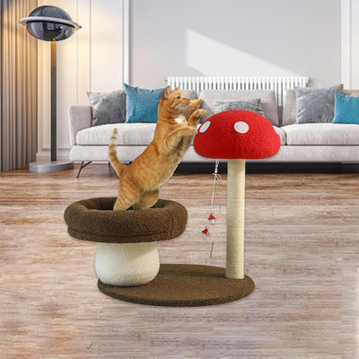Modern Mushroom Cat Perch & tree 48*48*58cm