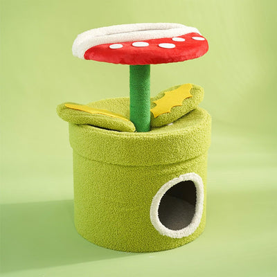 Modern Mushroom Cat Perch green 40*60cm
