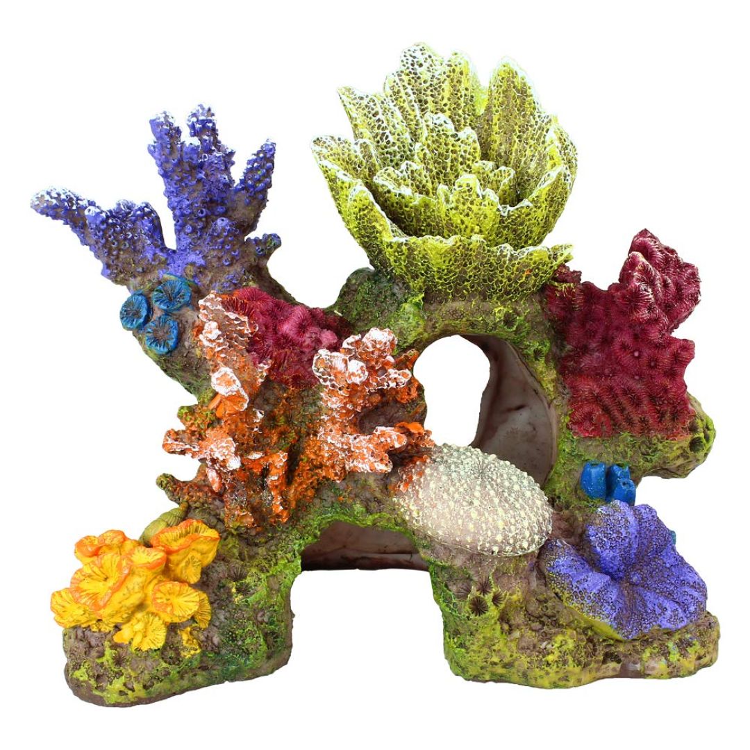 Fish Tank Landscaping Reef 16×10×14cm