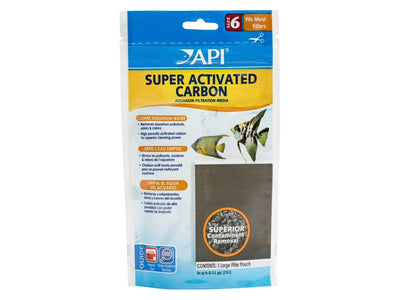 Api Super Activated Carbon Pouch, Size 6