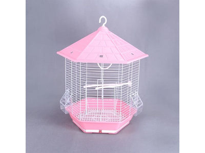Bird Cage As Photo Pink