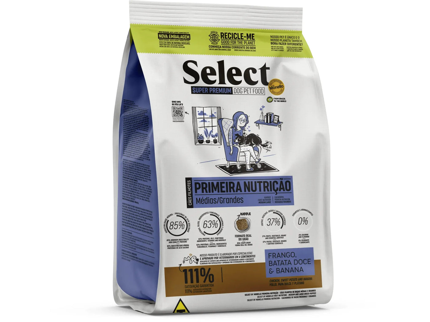 Monello Select First Nutrition – Medium and Large Breed Puppies 2Kg