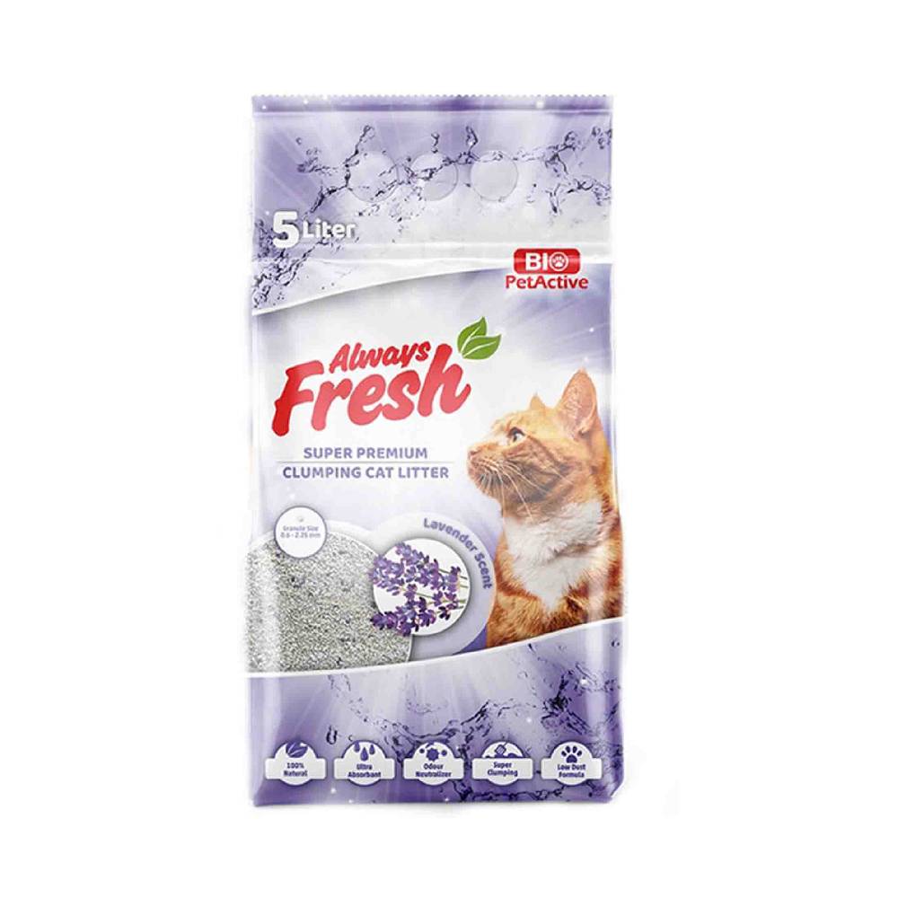 AlwaysFresh Lavender Scent (Clumping Cat Litter) 5L