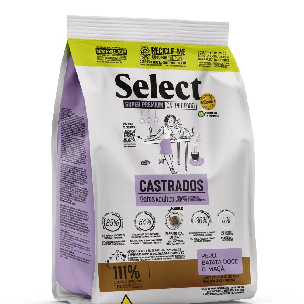 Select By Monello Sterilized – Adult Cats 7Kg