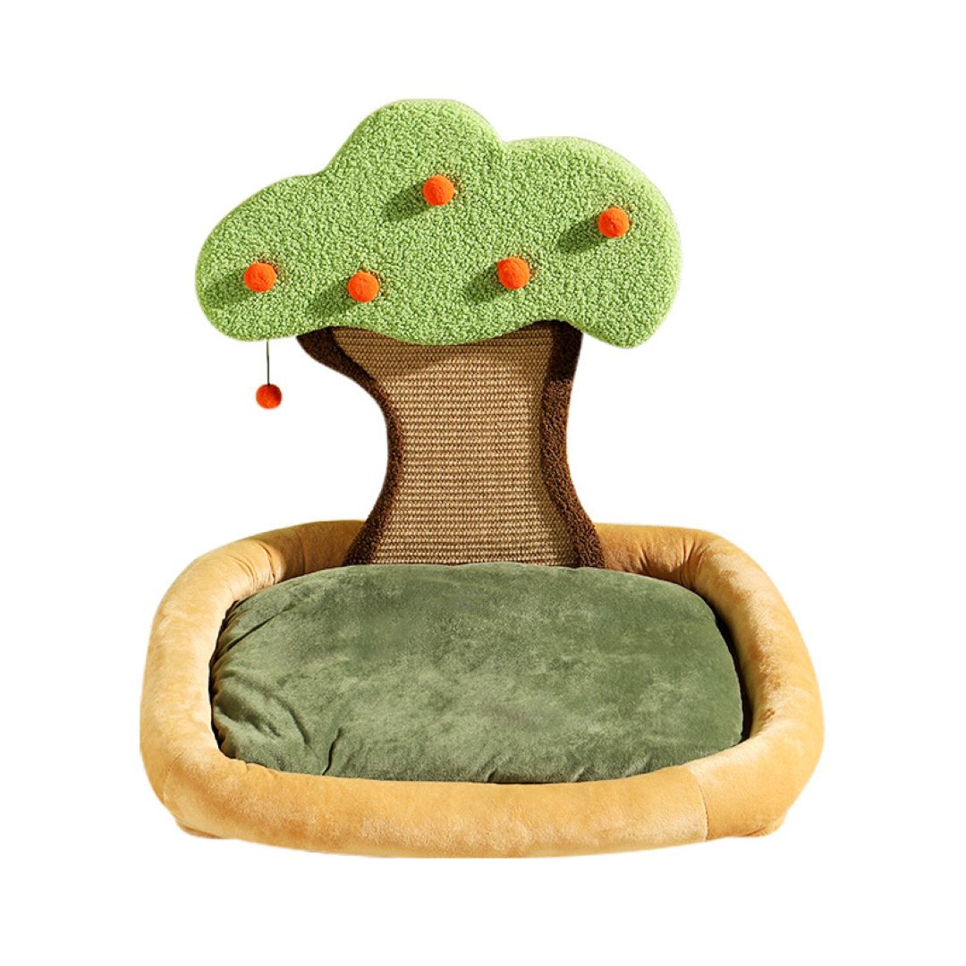 Modern Apple Tree Cat Bed green 64*52*60cm