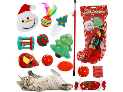 CHRISTMAS Cat Toy - DITTY Mixed color
