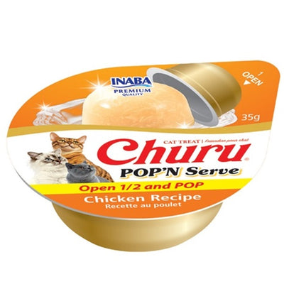 Churu POP`N Serve Chicken Recipe 35 g x 2 cups