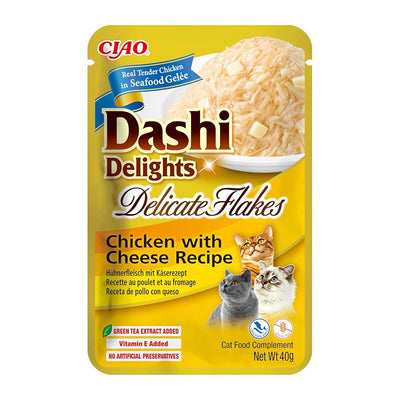 Dashi Delights Delicate Flakes Chicken with Cheese Recipe 40gx6 pouches