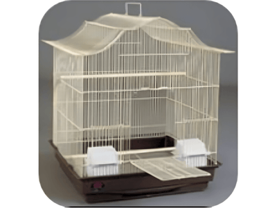 Gray Bird Cage as photo 47×36×55.5