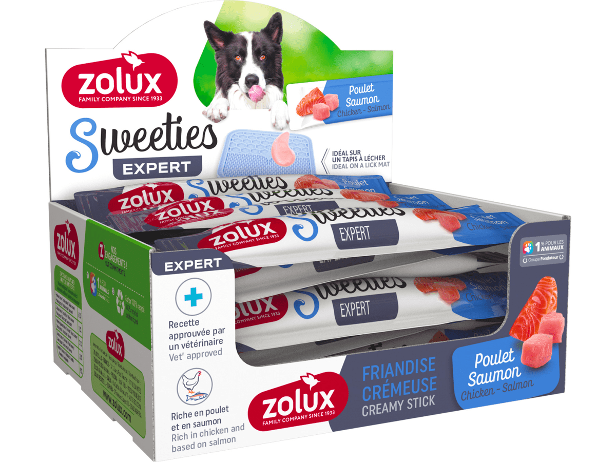 Zolux Sweeties Creamy Stick For Dog - Chicken Salmon