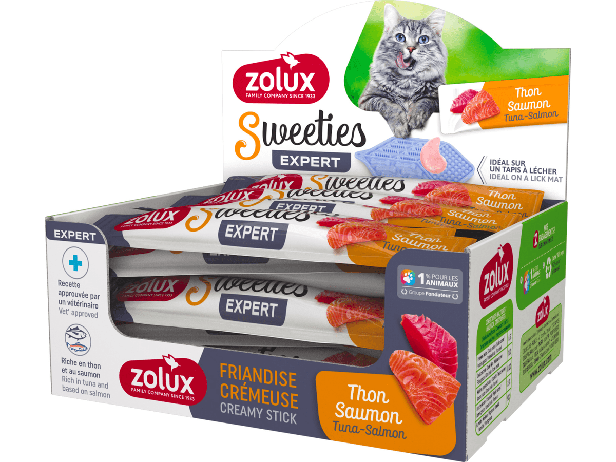 Zolux Sweeties Creamy Stick For Cat - Salmon,