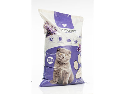 Pets Bentonite Cat Litter with Lavender Scent 20kg