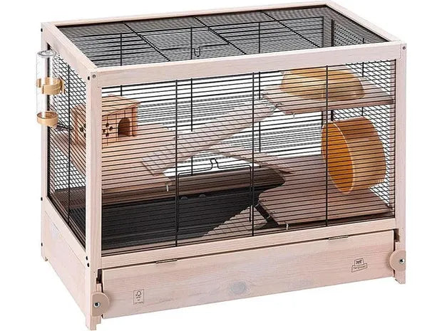 HAMSTERVILLE BLACK CAGE