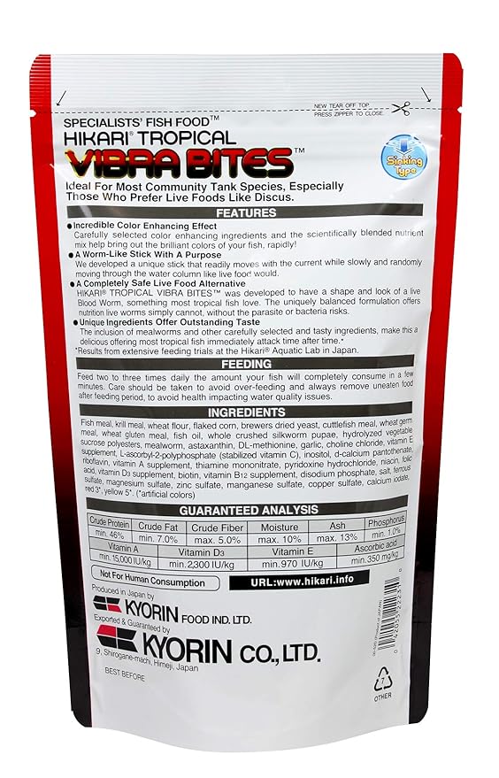 Hikari vibra bites 280 g