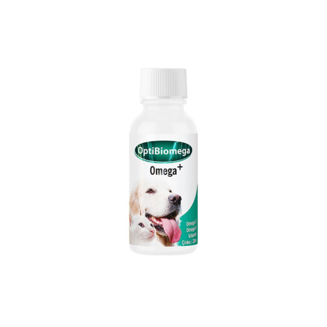 OptiBiomega Omega + (Skin & Coat Support for Cats & Dogs) 100 ml