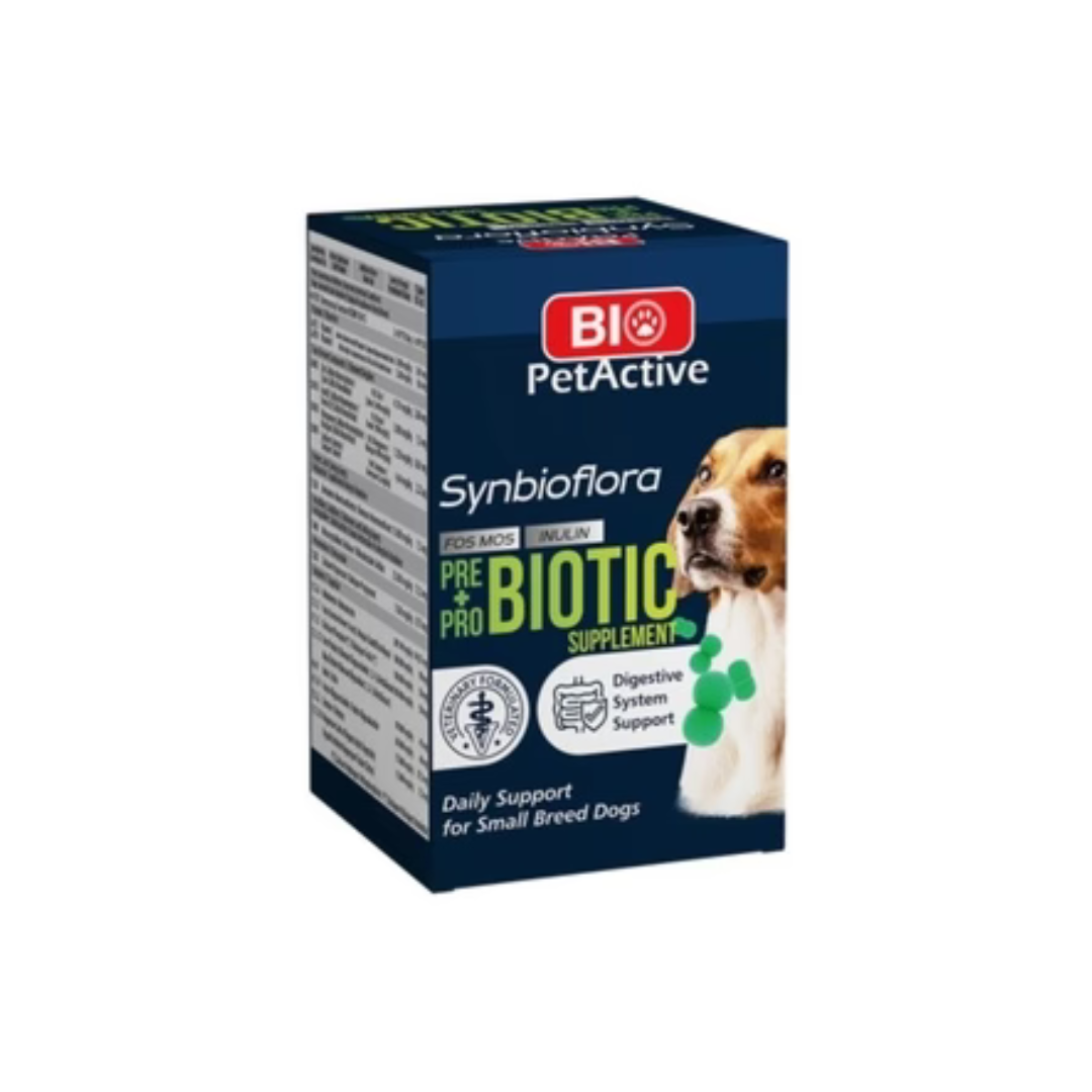 Synbioflora Tabs for Small Breed Dogs (Prebiotics & Probiotics) 30 g