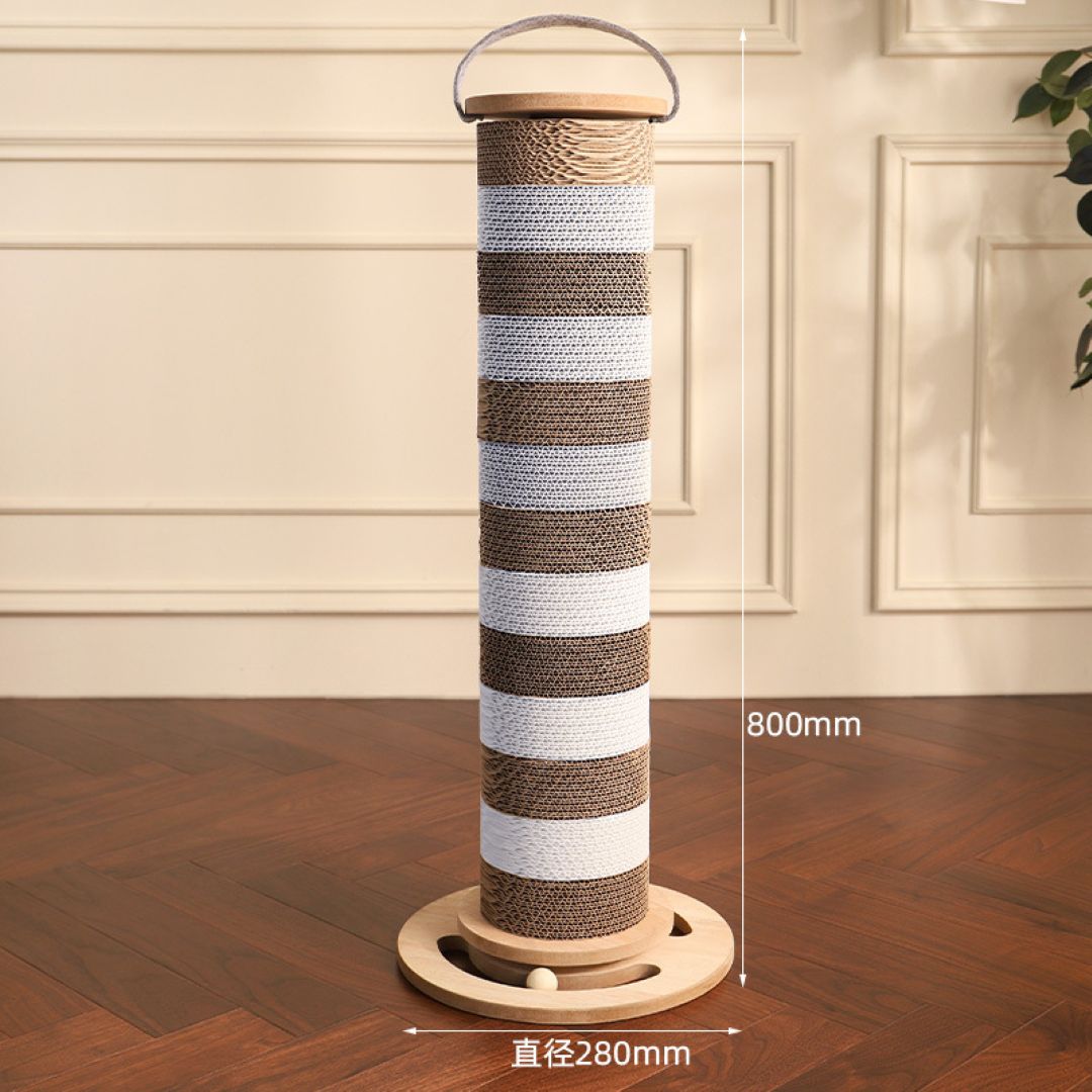 Cat Scratch Post Vertical for Indoor Cats and Kittens 28*80cm