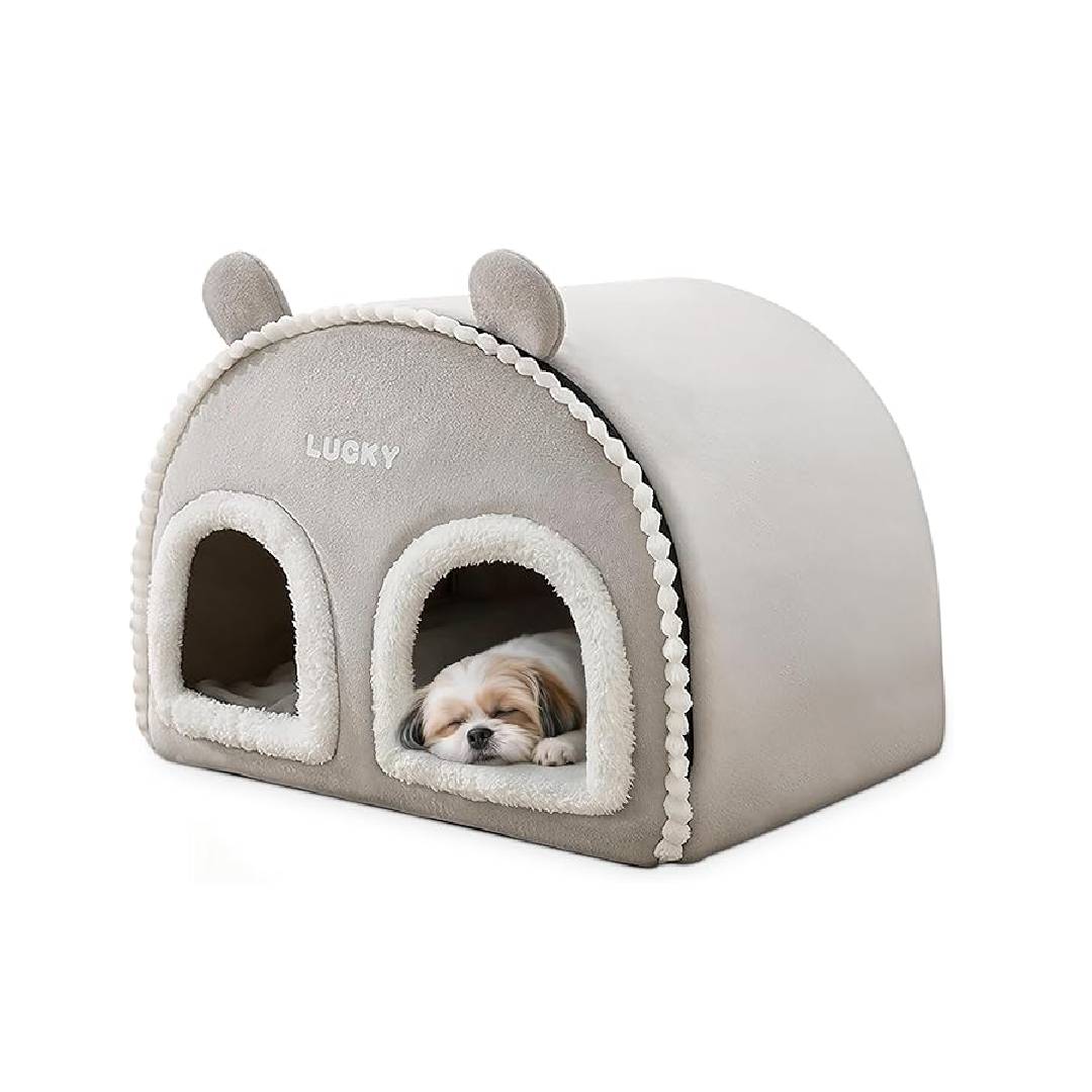 White Warm Pet Bed 50*40*40Cm